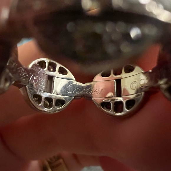 Authentic Cartier Himalia diamond ring - Picture 3 of 6